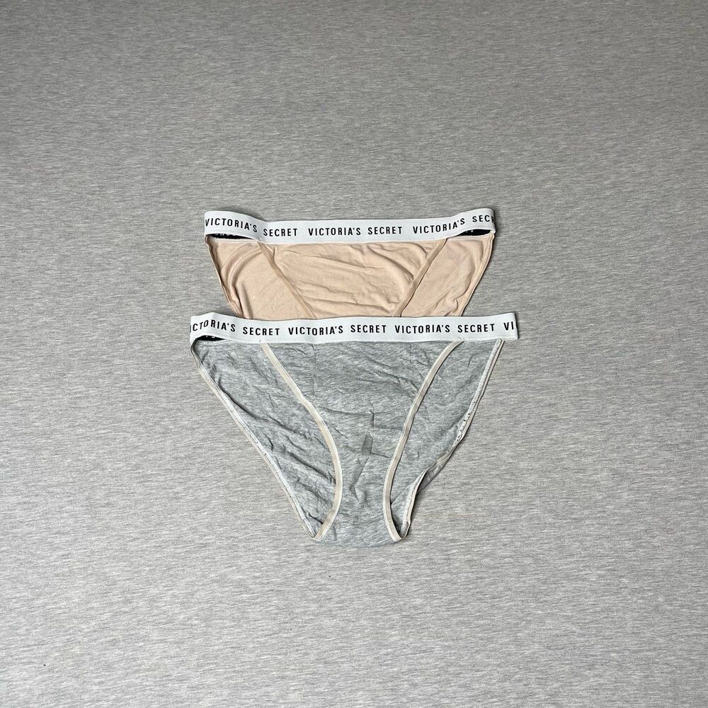 Victoria’s Secret Women’s Logo Band High-Rise String Bikini Panty 2 PCS. Set